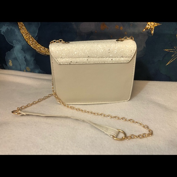 White vanilla Beautiful sequence mini purse - Picture 4 of 4